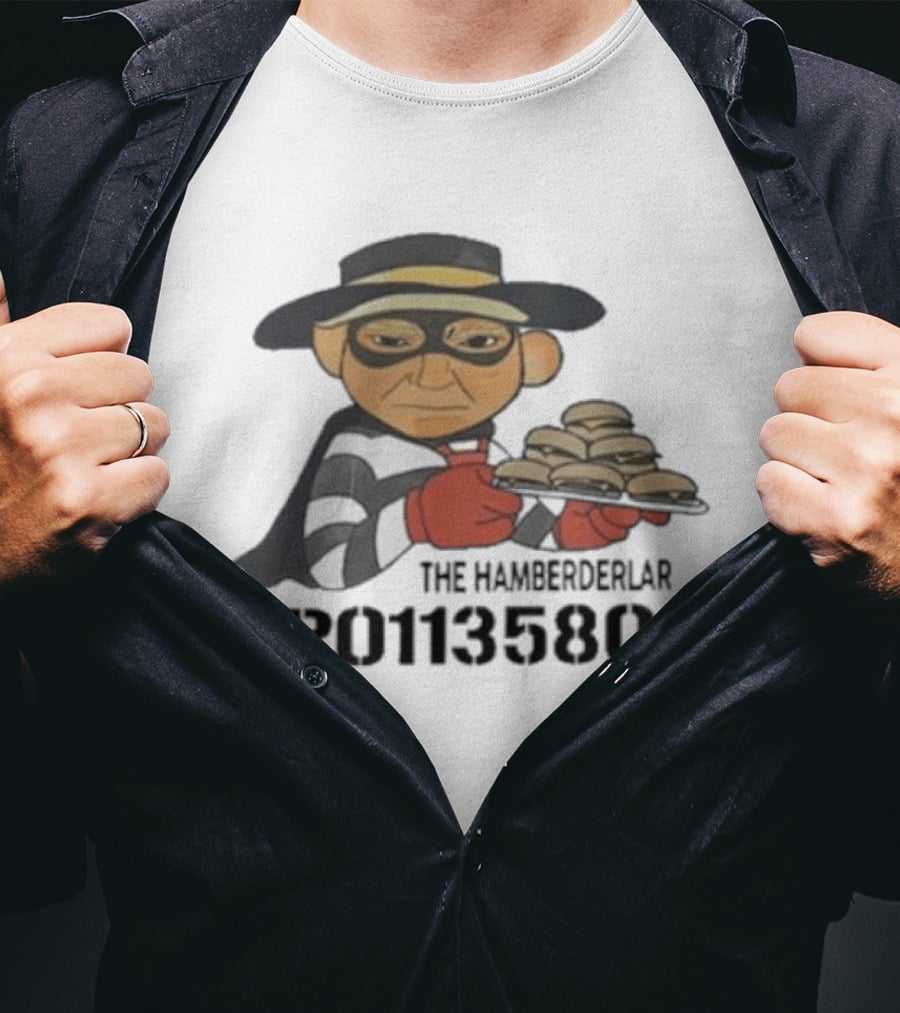 The Hamberderlar P01135809 Burger T-Shirt