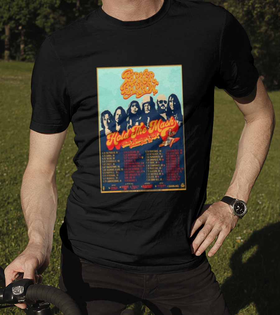 Parker Barrow Hold The Mash North American UK Summer Tour 2023 T-Shirt