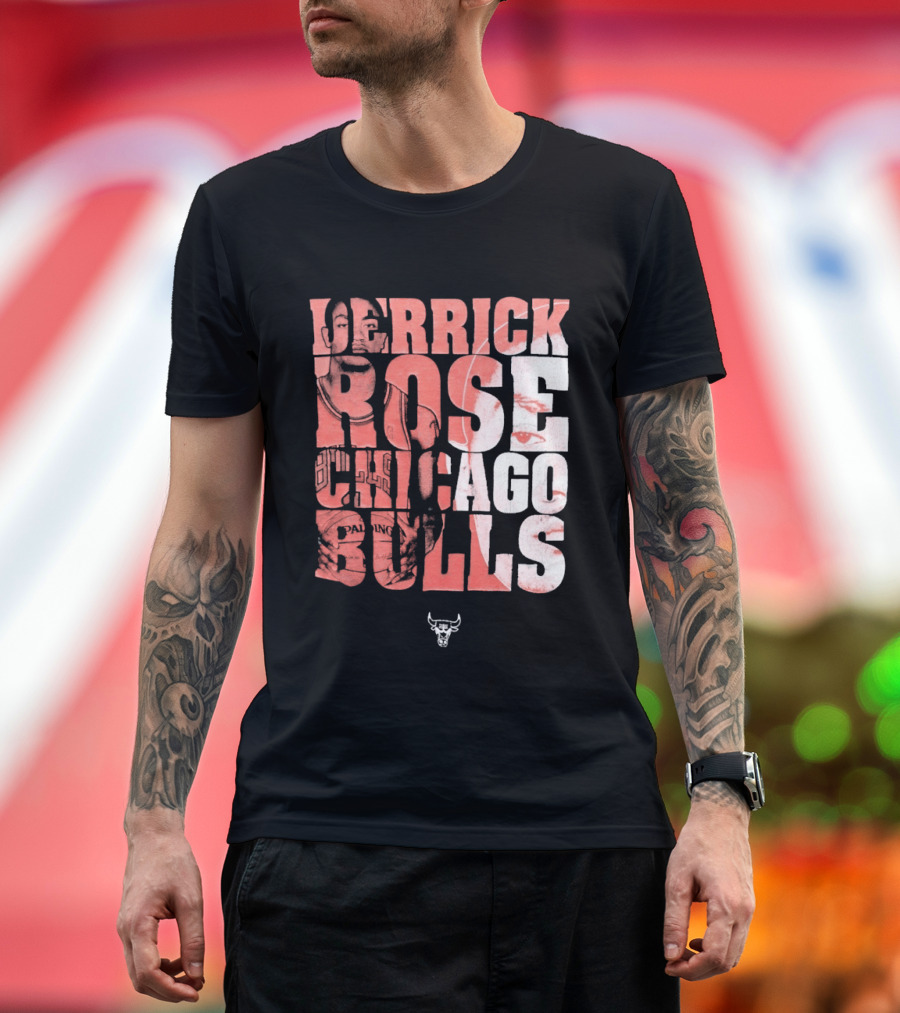 Derrick Rose Chicago Bulls 2010s UNK T-Shirt