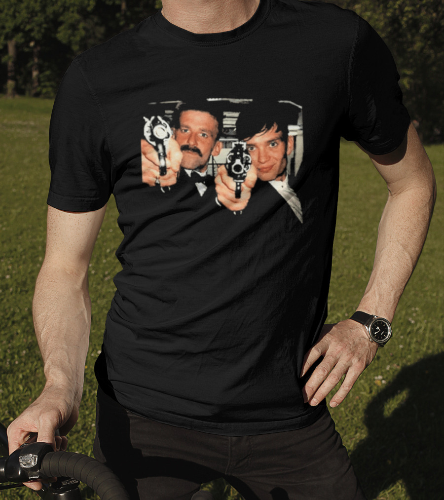 Peaky Blinders Arthur Tommy Shelby Guns T-Shirt
