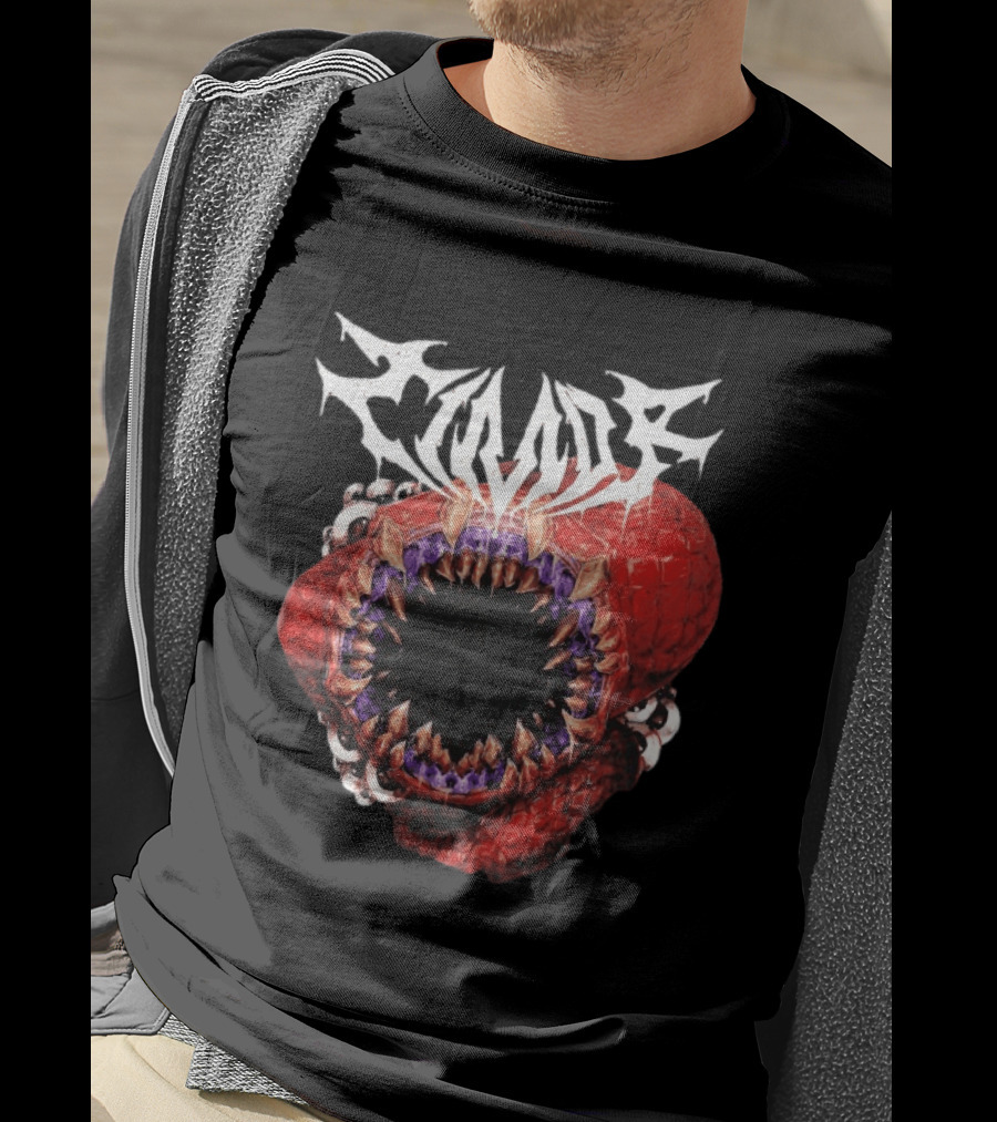 Doggie Timor Monster Crimson Jaws Fantasy T-Shirt