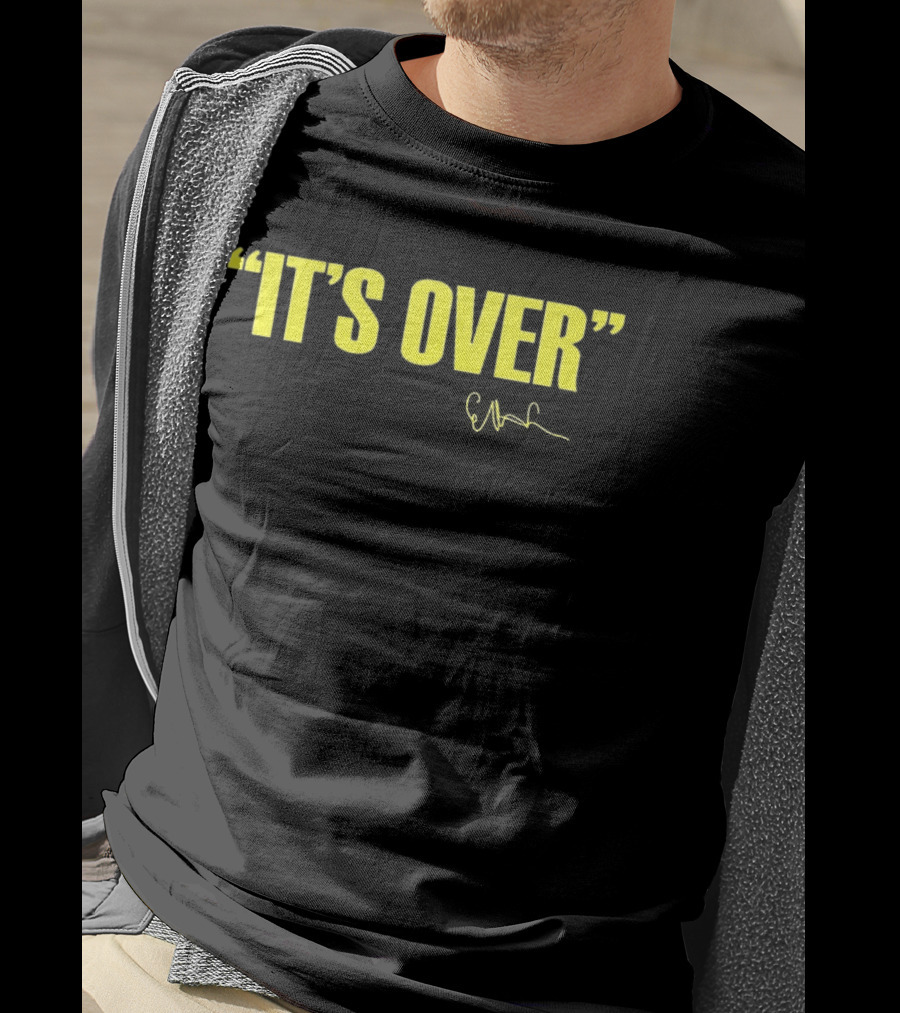 IT'S OVER" Elliot Cadeau Michigan Wolverines Basketball T-Shirt