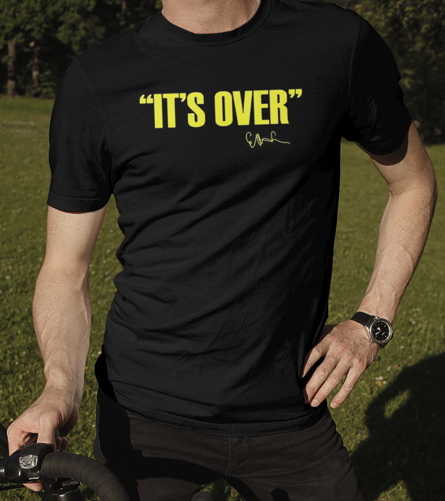 IT'S OVER" Elliot Cadeau Michigan Wolverines Basketball T-Shirt