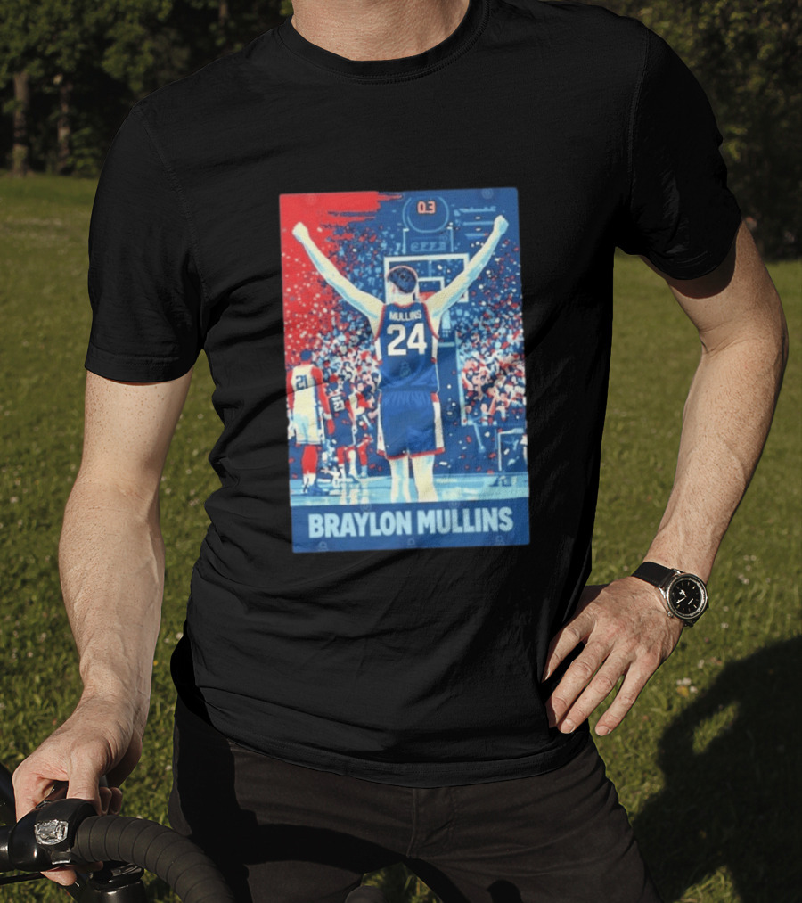 Braylon Mullins 0.3 Uconn Basketball Game Winning Moment T-Shirt