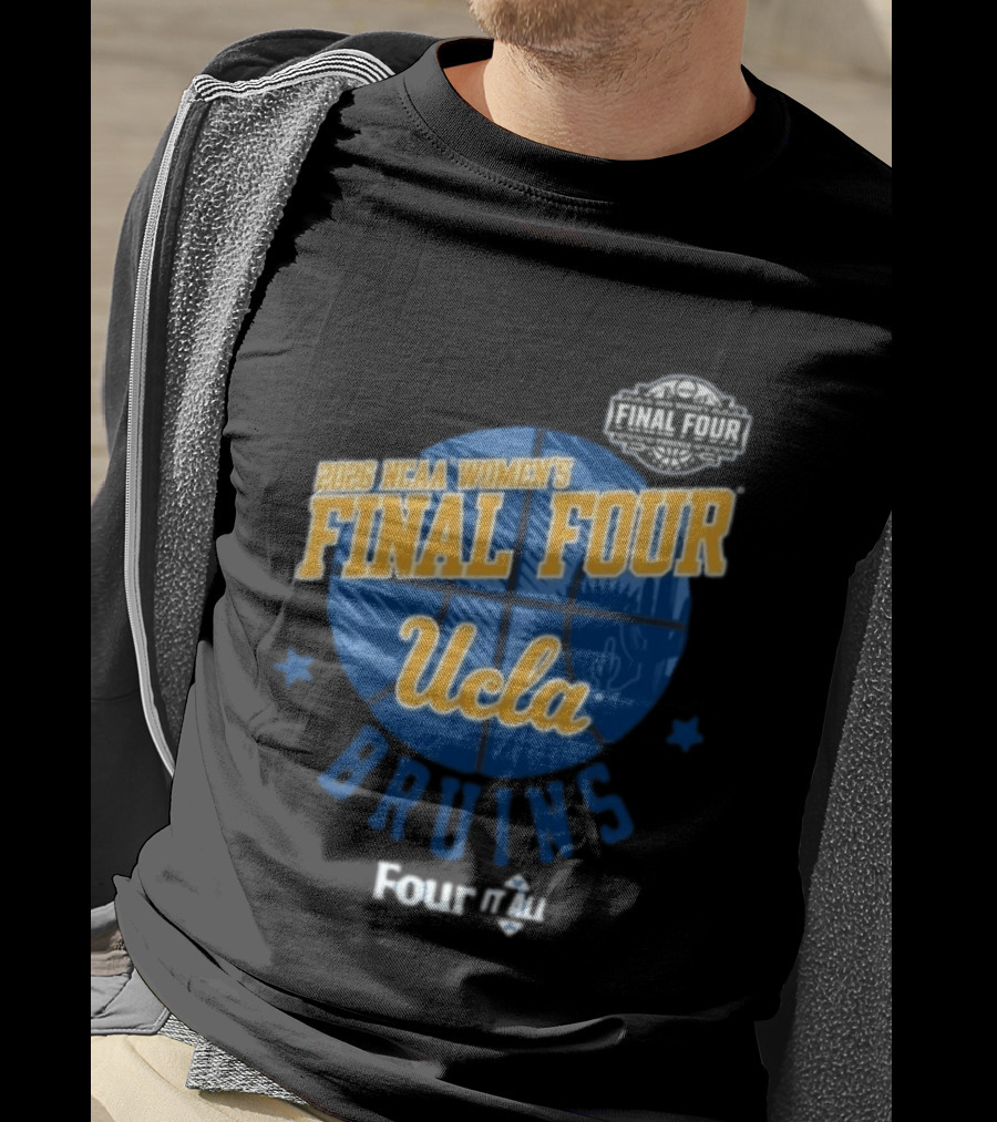 UCLA Bruins 2026 NCAA Women's Final Four Four It All Basketball T-Shirt
