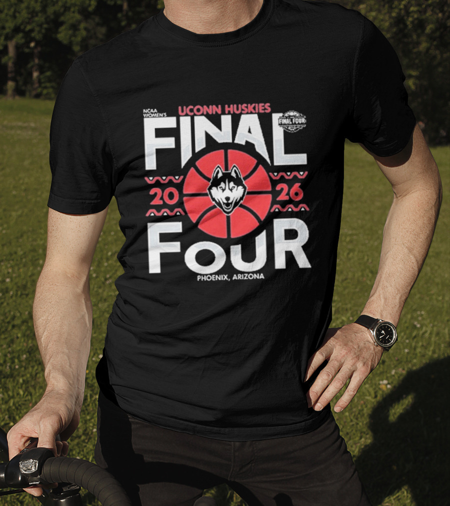 UConn Huskies NCAA Final Four 2026 Phoenix Arizona T-Shirt