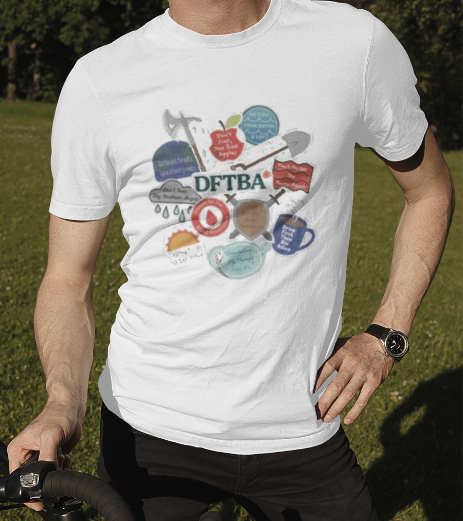 DFTBA Don't Forget To Be Awesome Hank Green Nerdfighter T-Shirt