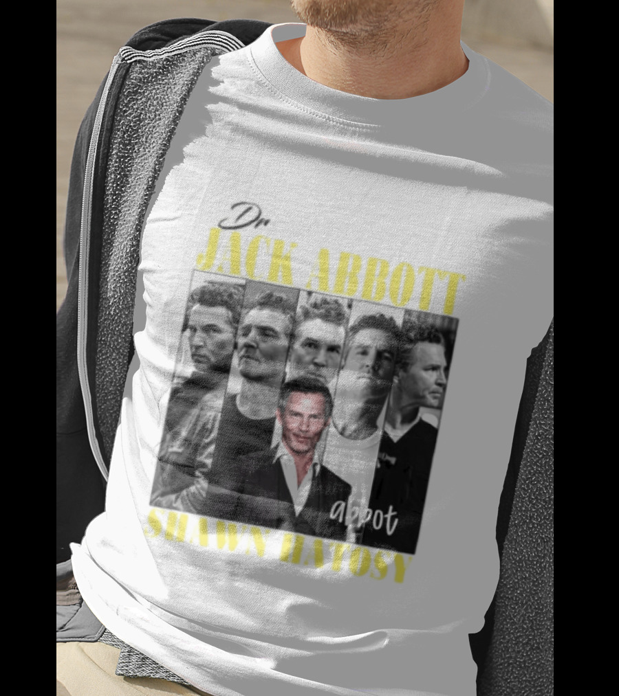 Dr Jack Abbott Shawn Hatosy Multiscene Portrait Compilation T-Shirt