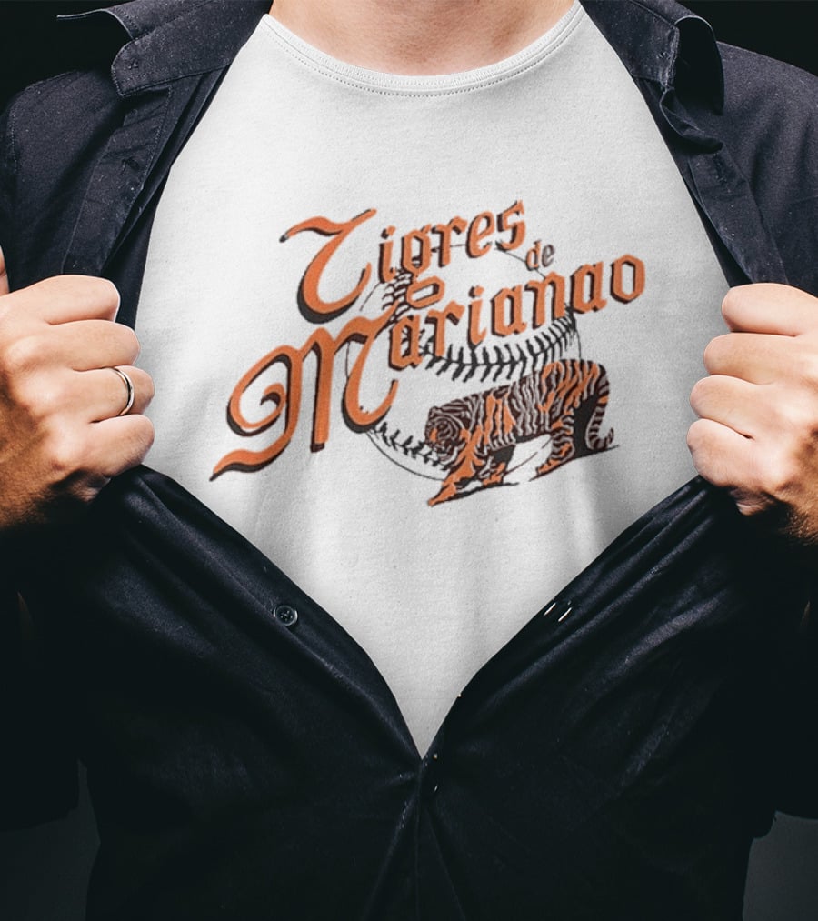 Tigres De Marianao Baseball Ebbets Field Flannels T-Shirt