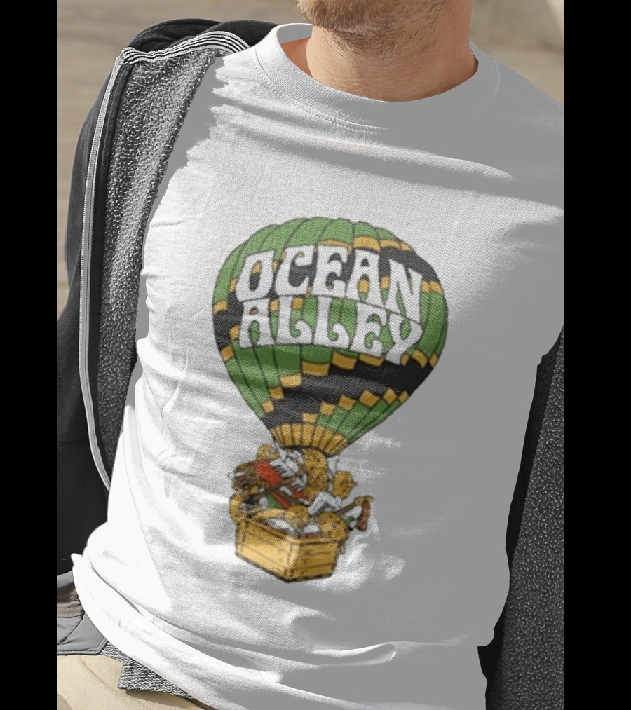 Ocean Alley 2026 Aus Nz Tour Hot Air Balloon T-Shirt