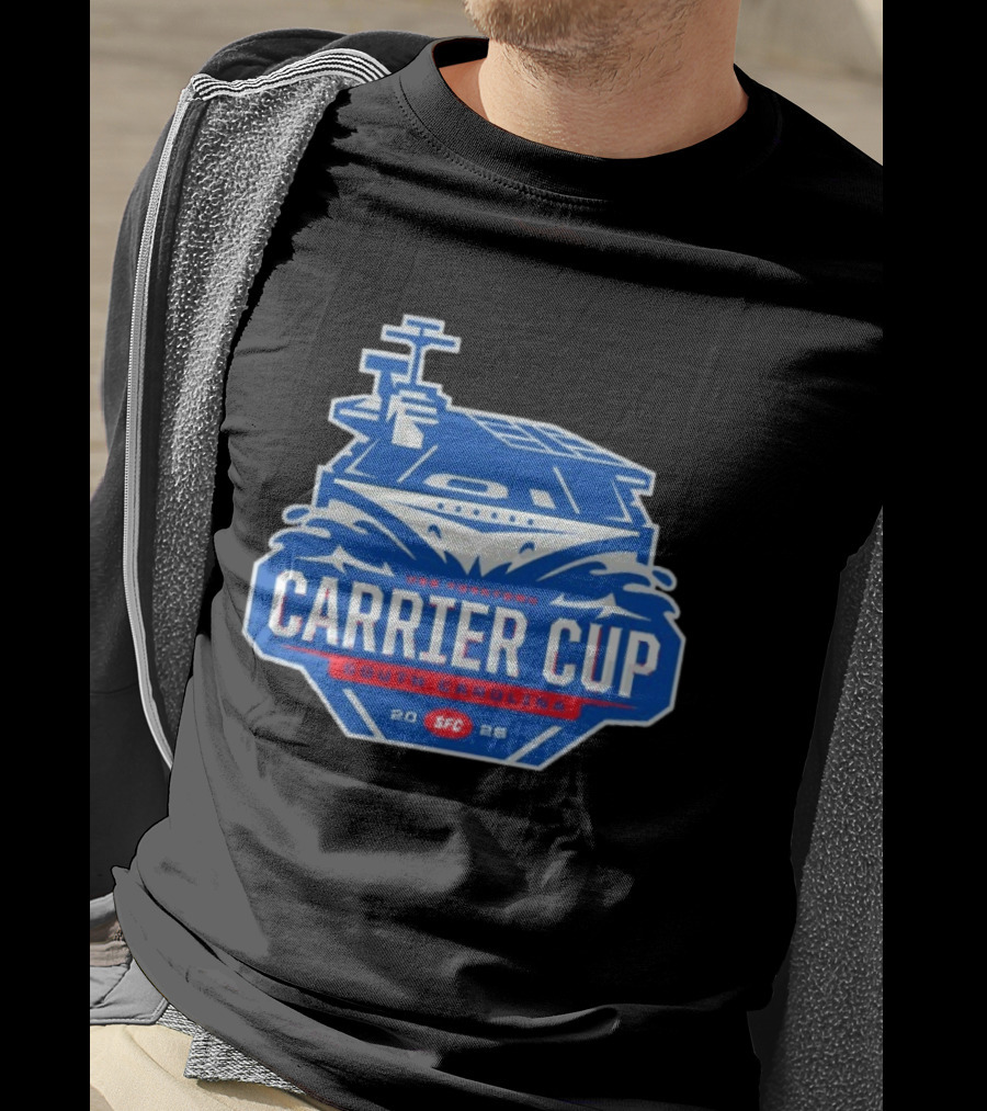 USS Yorktown Carrier Cup South Carolina SFC 2026 Tournament T-Shirt
