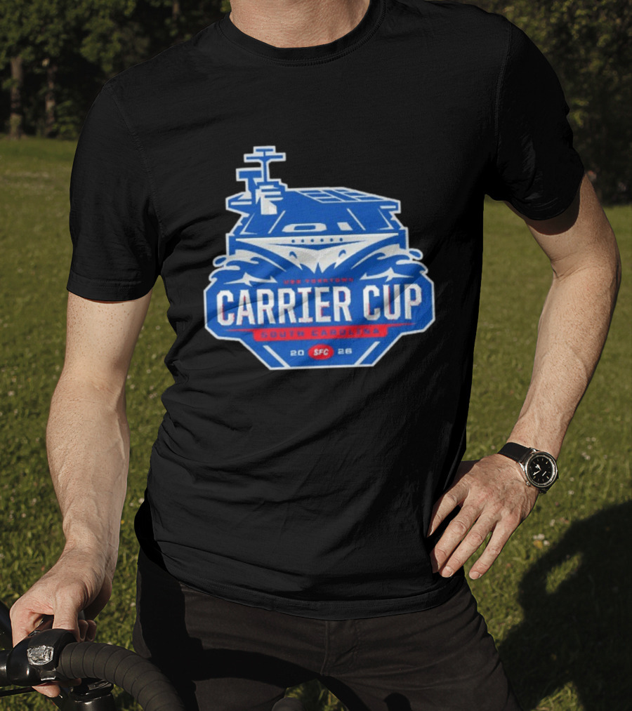 USS Yorktown Carrier Cup South Carolina SFC 2026 Tournament T-Shirt