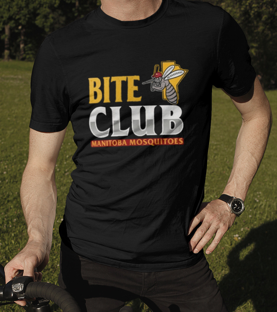 Bite Club Winnipeg Goldeyes Manitoba Mosquitoes 2026 T-Shirt