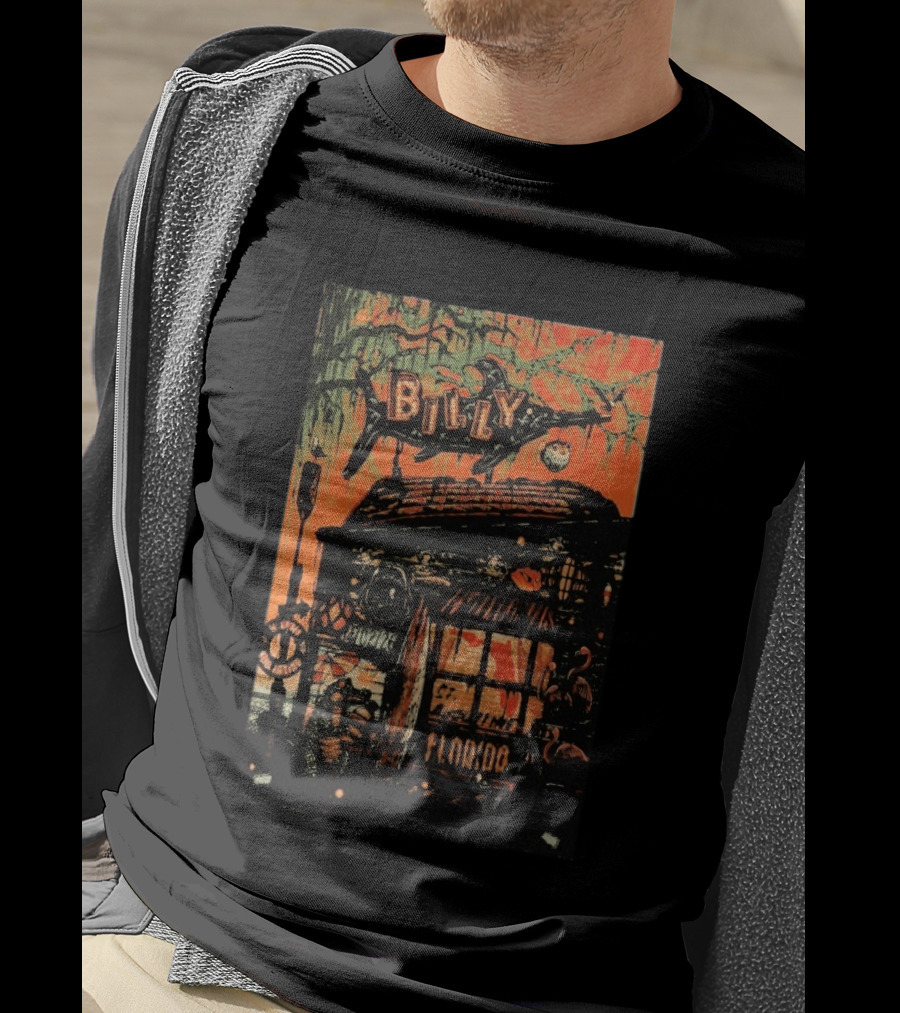 Billy Strings Saint Augustine FL April 2 2026 Amphitheatre Tour Retro Florida Swamp Shack Scene T-Shirt