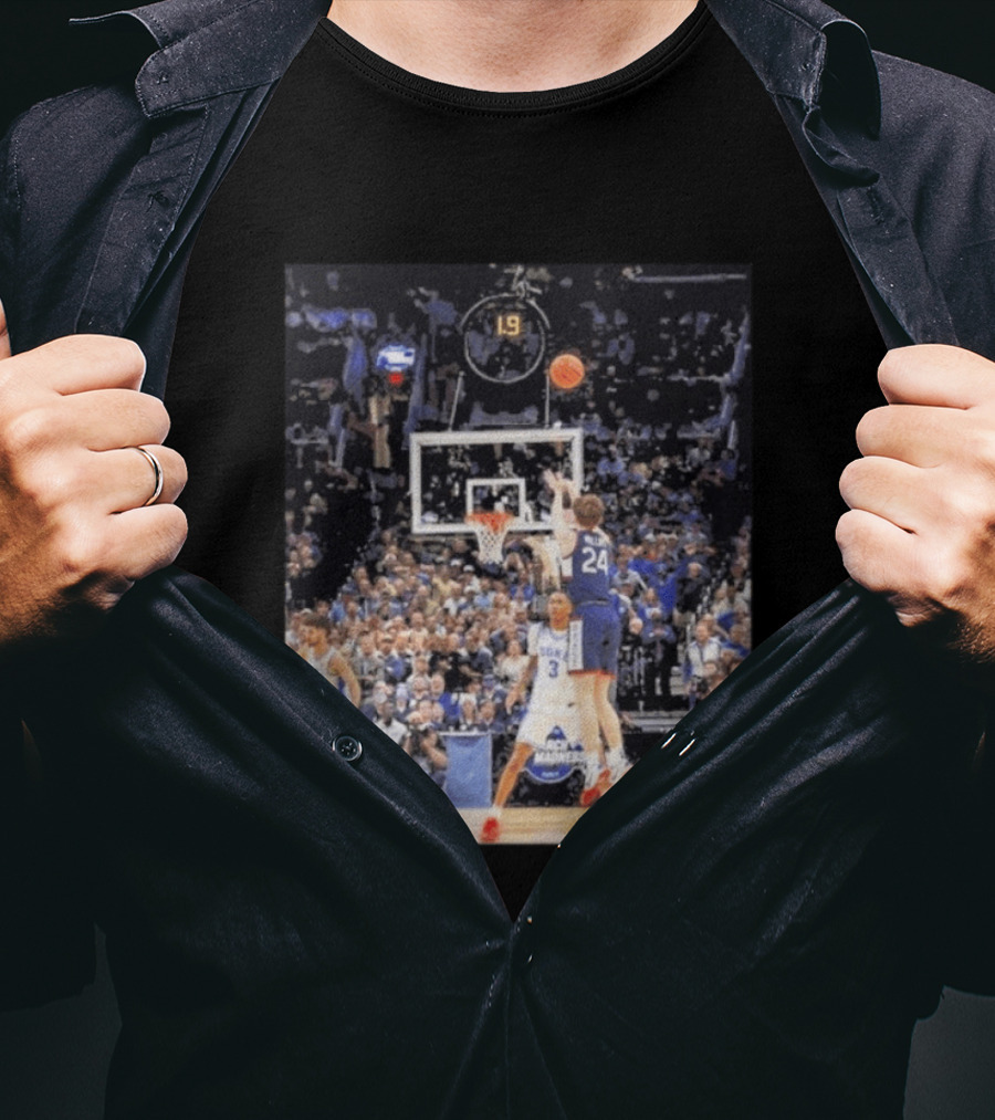Braylon Mullins Clutch Shot Against Duke NCAA March Madness Game Winner Basket With 1.9 Seconds Left T-Shirt