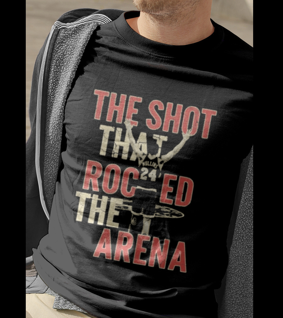 The Shot That Rocked The Arena Braylon Mullins Basketball Icon 24 T-Shirt