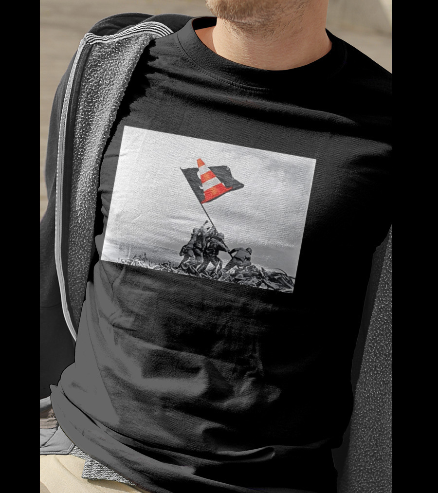 Pittsburgh Pirates Win Their First Series Traffic Cone Flag T-Shirt