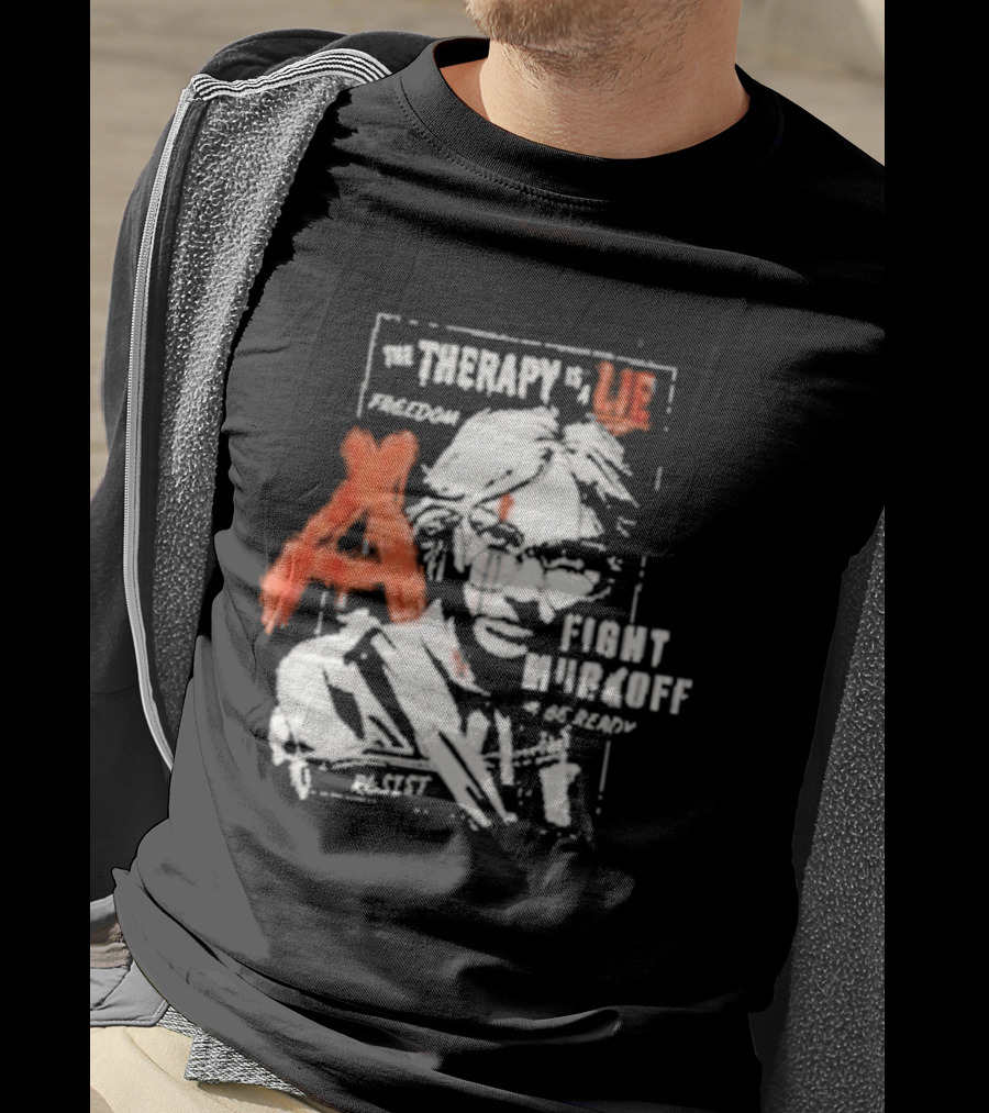 The Therapy Is In Fight Murkoff Project Red Barrels Games Amelia Resistance T-Shirt