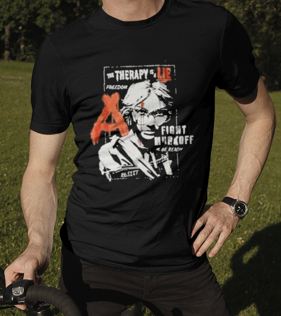 The Therapy Is In Fight Murkoff Project Red Barrels Games Amelia Resistance T-Shirt