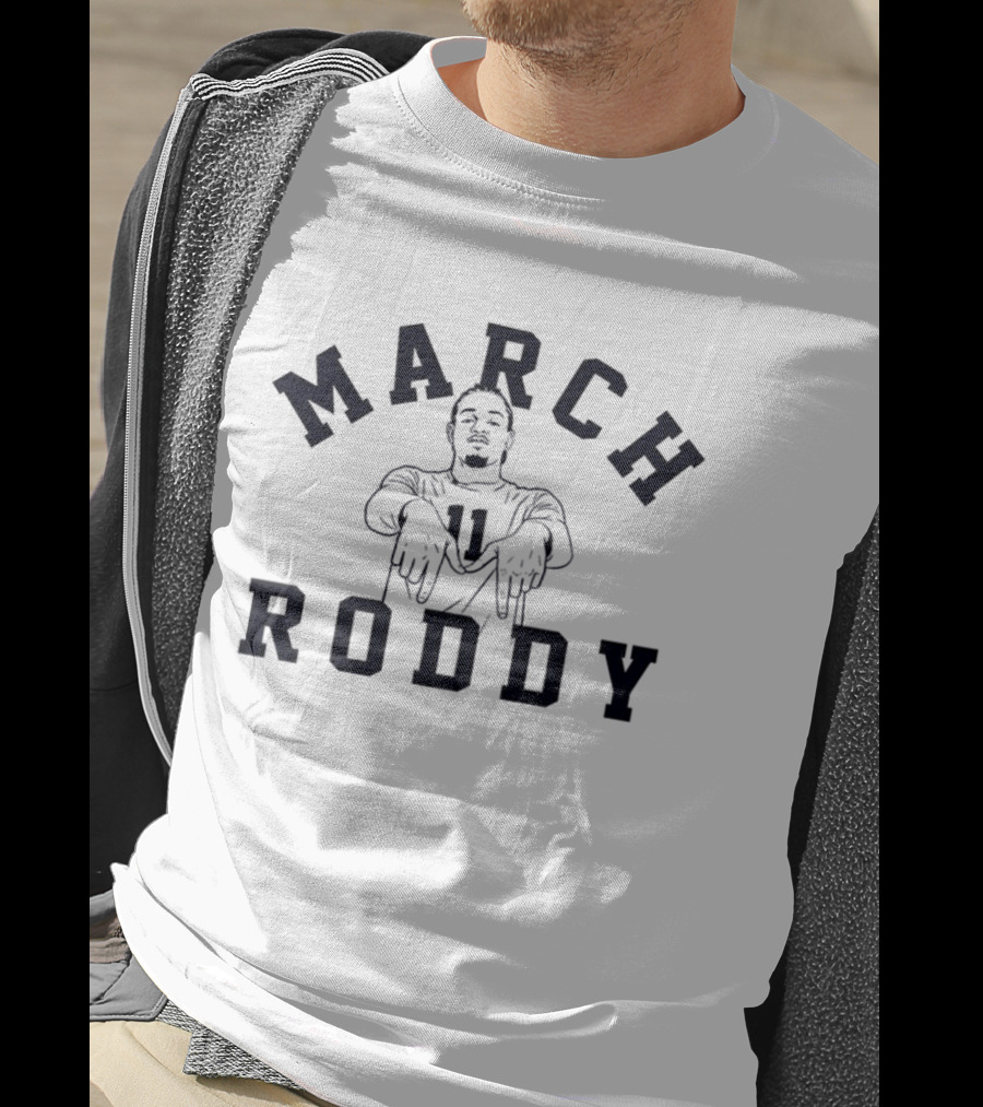 Roddy Gayle Jr. Michigan Wolverines Basketball March Roddy T-Shirt