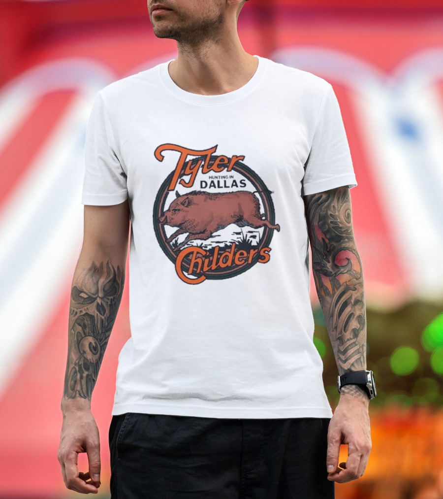Tyler Childers Dallas Dos Equis Pavilion Pig T-Shirt