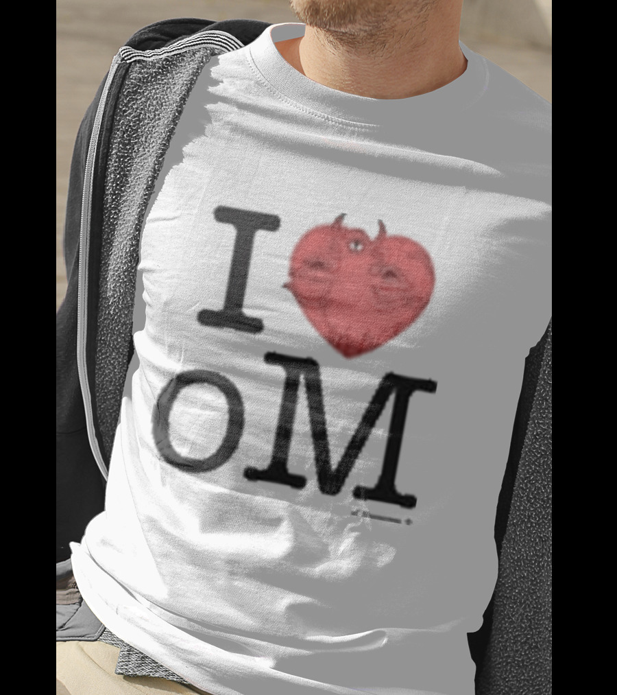 Polyvinyl Records Of Montreal I Love Om Heart Tomato Face T-Shirt