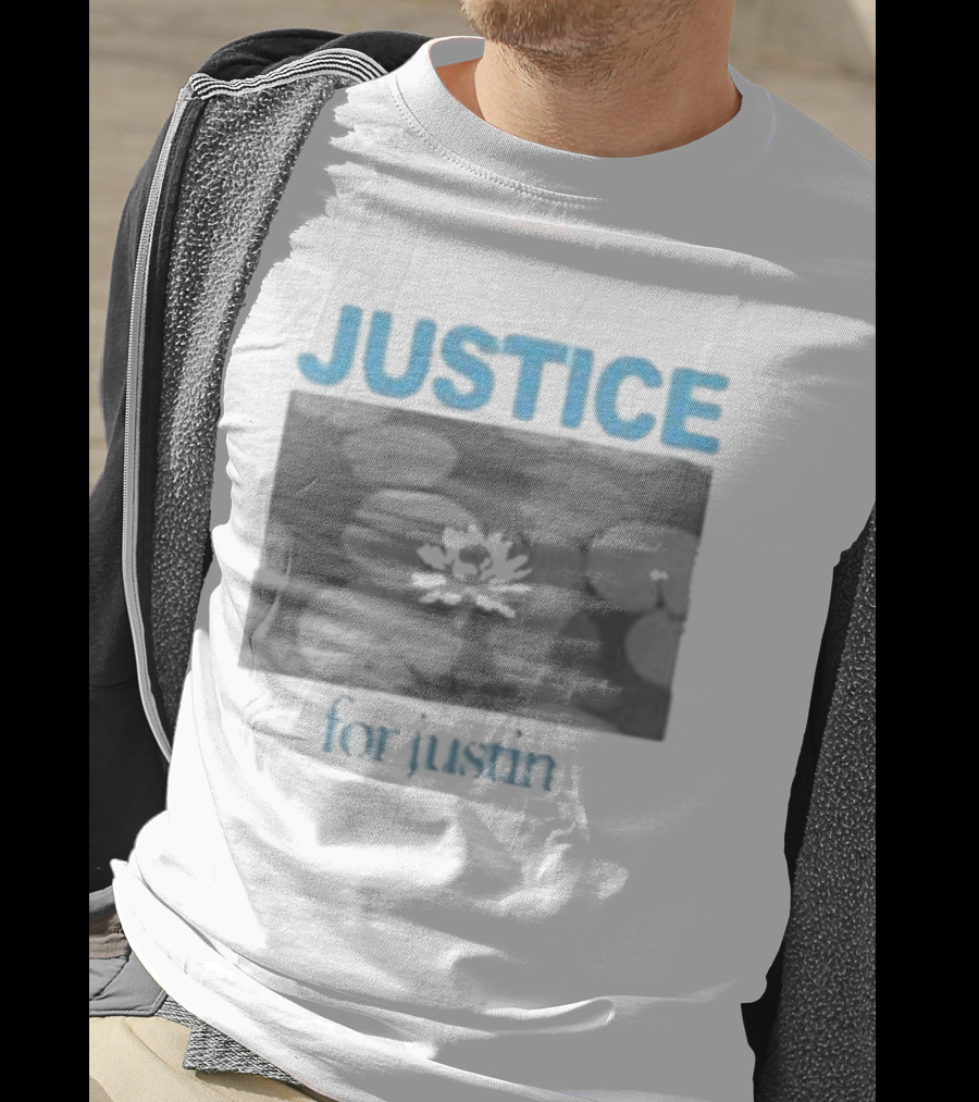 Justice Zack Peter Lotus Water Lily T-Shirt
