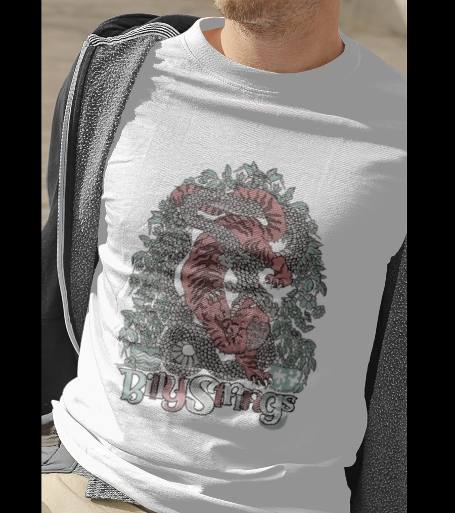 Billy Strings Tiger Battle Tour Dates 2023 T-Shirt