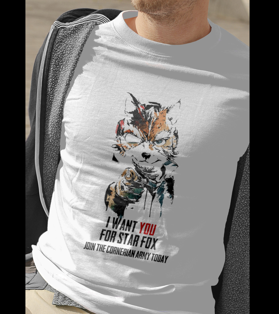 I Want You For Star Fox Join The Cornerian Army Today T-Shirt