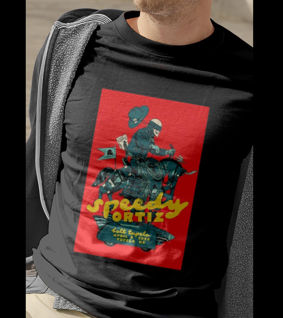 Speedy Ortiz Holt Tupelo April 3 2026 Mississippi T-Shirt