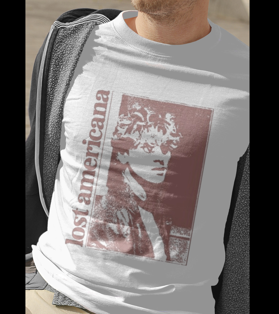 Lost Americana Mgk Retro Style Image T-Shirt
