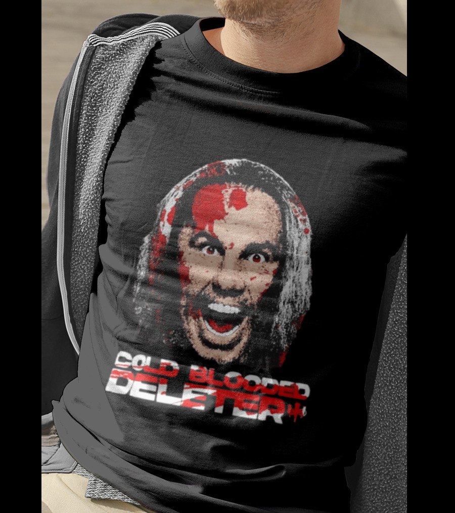 TNA Wrestling Matt Hardy Cold Blooded Deleter Face Paint T-Shirt