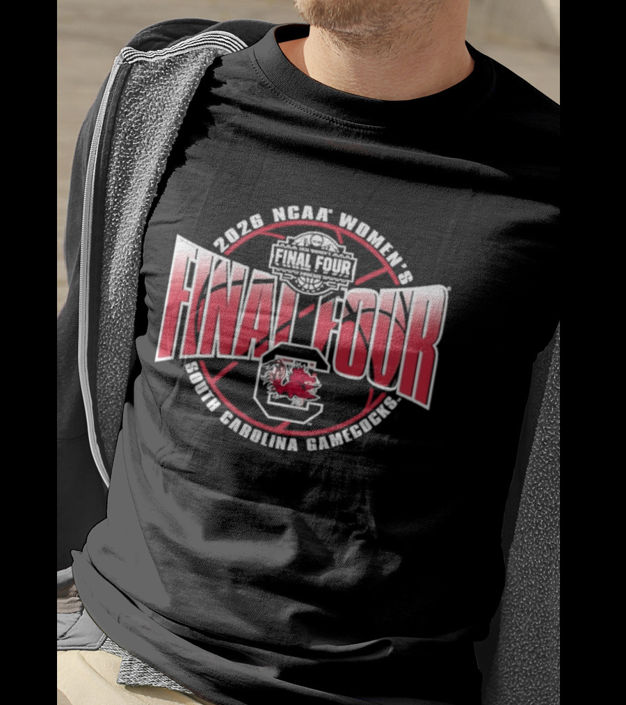 2026 NCAA Women's Final Four South Carolina Gamecocks T-Shirt