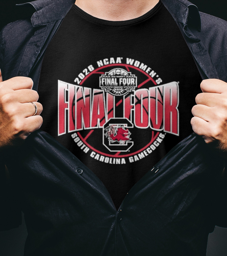 2026 NCAA Women's Final Four South Carolina Gamecocks T-Shirt