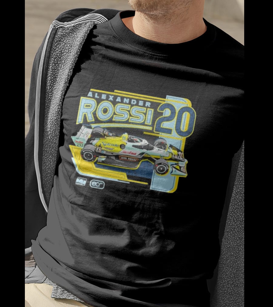 Alexander Rossi 2026 Splenda Sunfast Lava House Car ECR Racing 20 T-Shirt