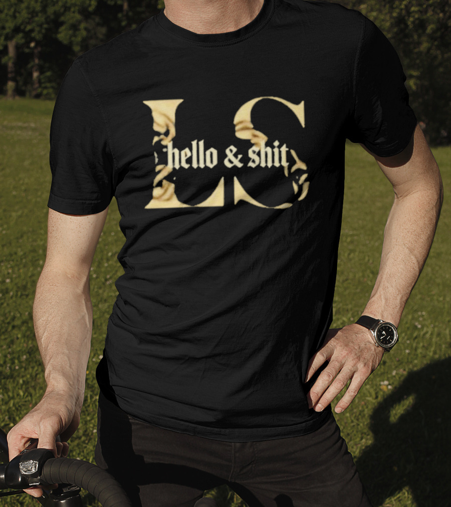 LS Hello & Shit Gold Leo Skepi T-Shirt