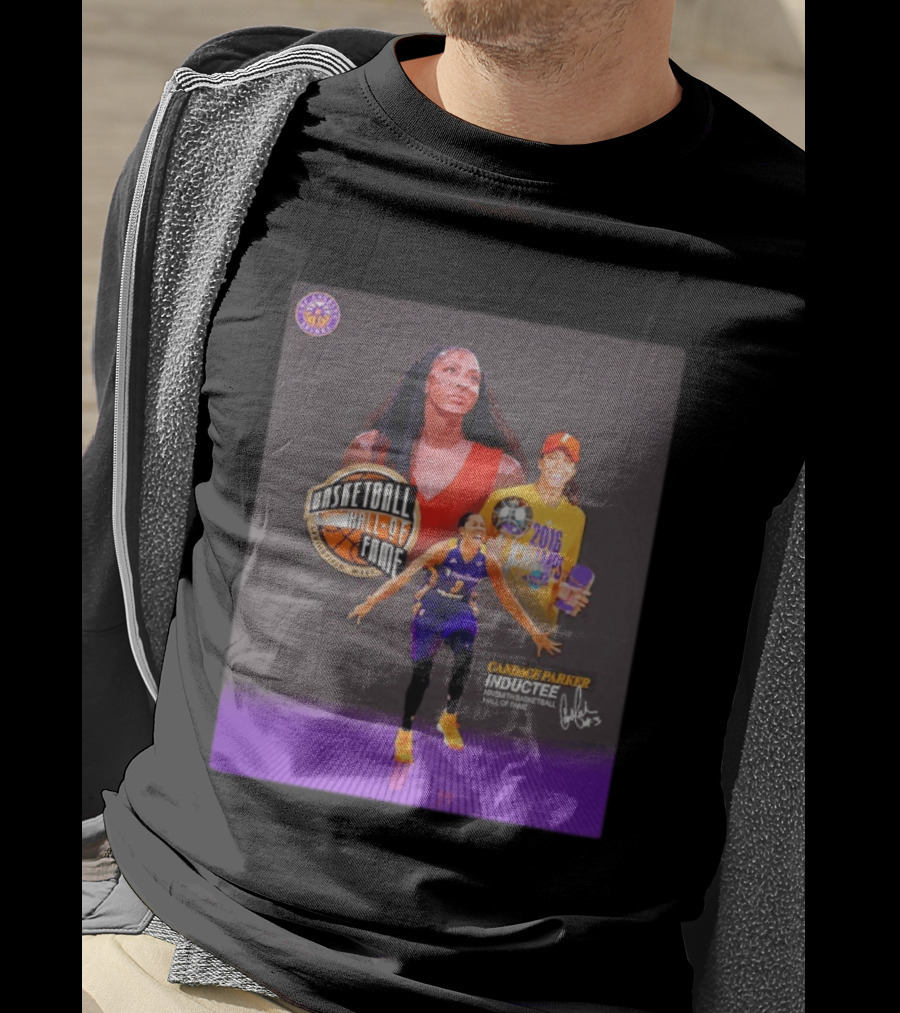 Candace Parker Basketball Hall Of Fame Inductee 2016 Champion Sparks T-Shirt