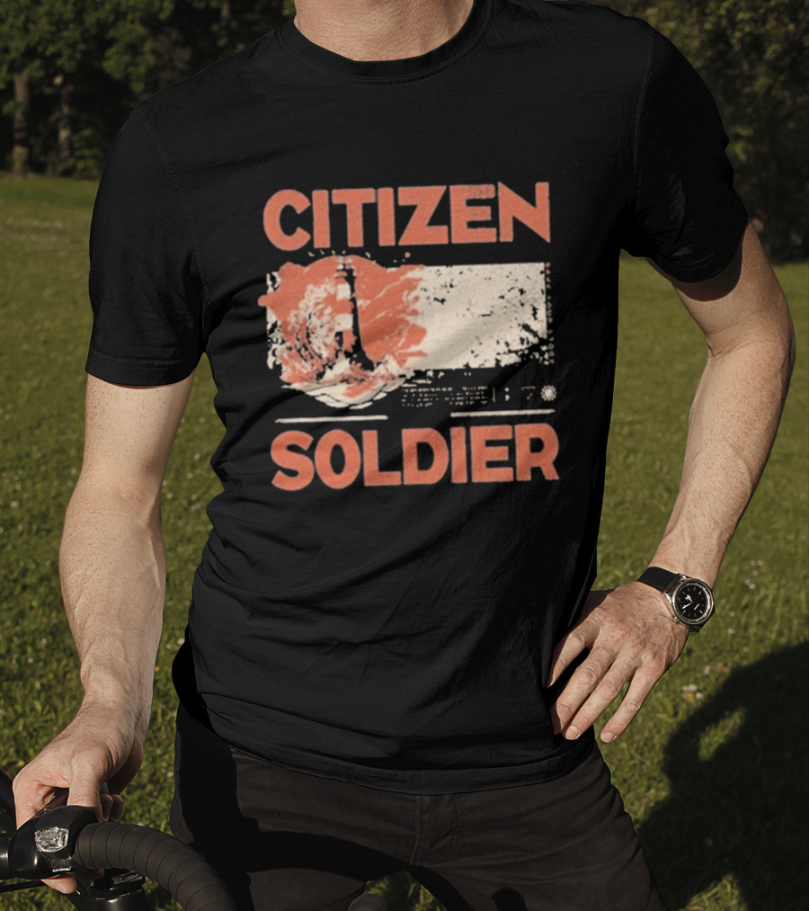 Citizen Soldier Save Your Story Torn Paper Distressed T-Shirt