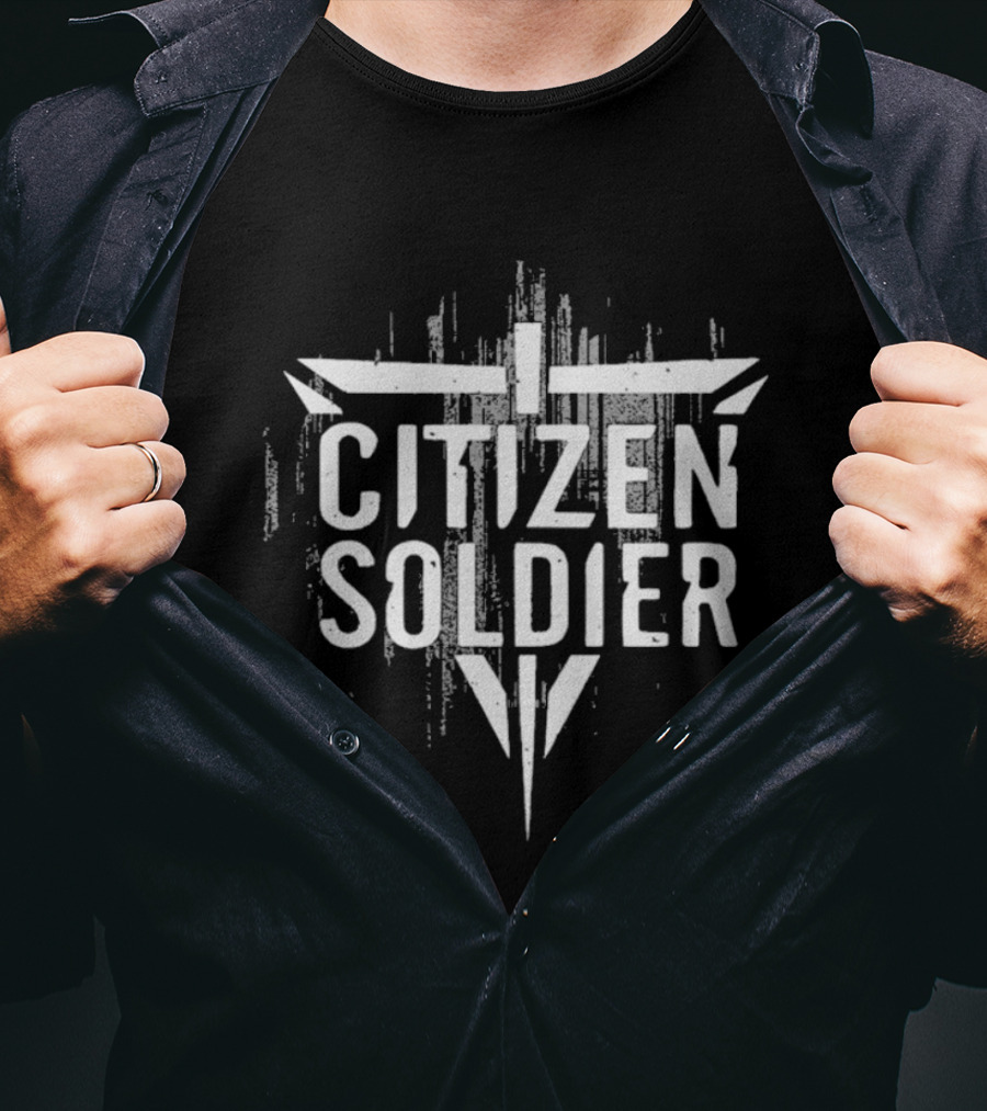 Citizen Soldier Grunge Distressed T-Shirt