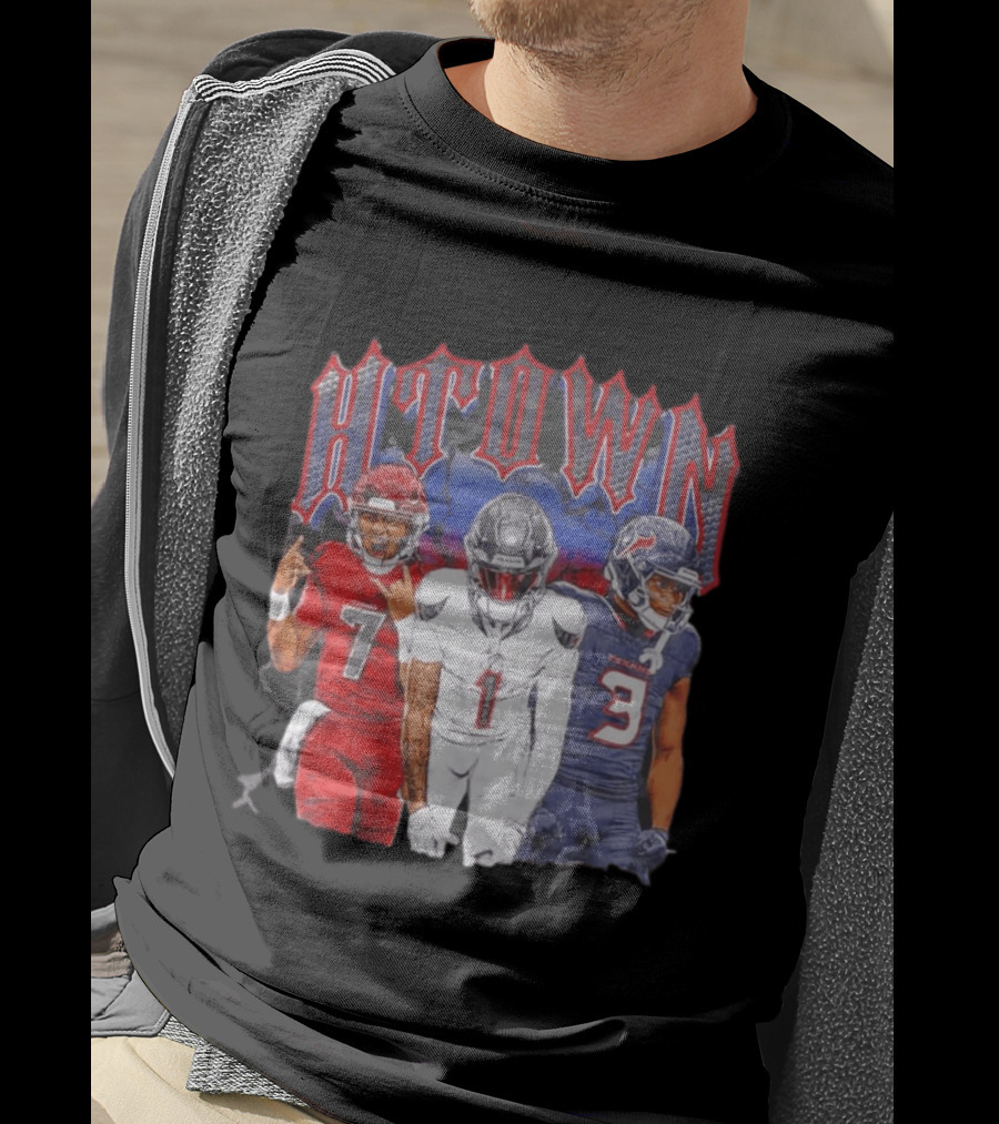 CJ Stroud Tank Dell Kamari Lassiter Houston Texans H TOWN 713 T-Shirt