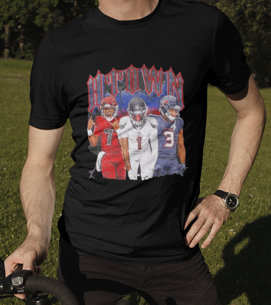 CJ Stroud Tank Dell Kamari Lassiter Houston Texans H TOWN 713 T-Shirt