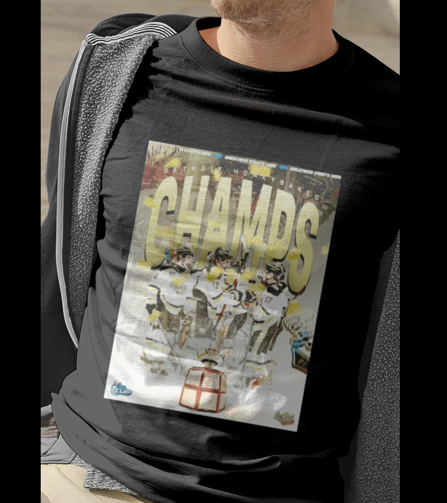 Detroit Honeybaked OHL Cup Champs 2026 Celebration T-Shirt
