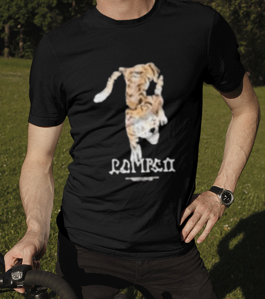 Pompeii Tiger Jumping T-Shirt
