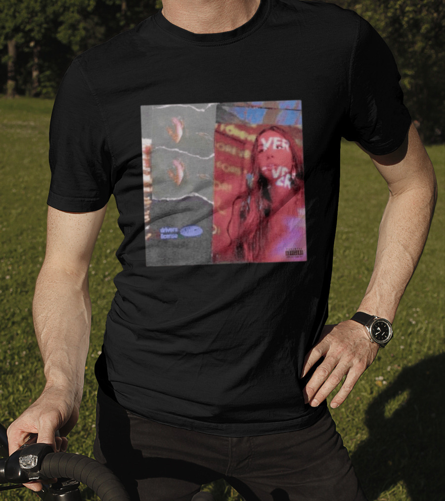 Drivers License Olivia Rodrigo Album Cover T-Shirt