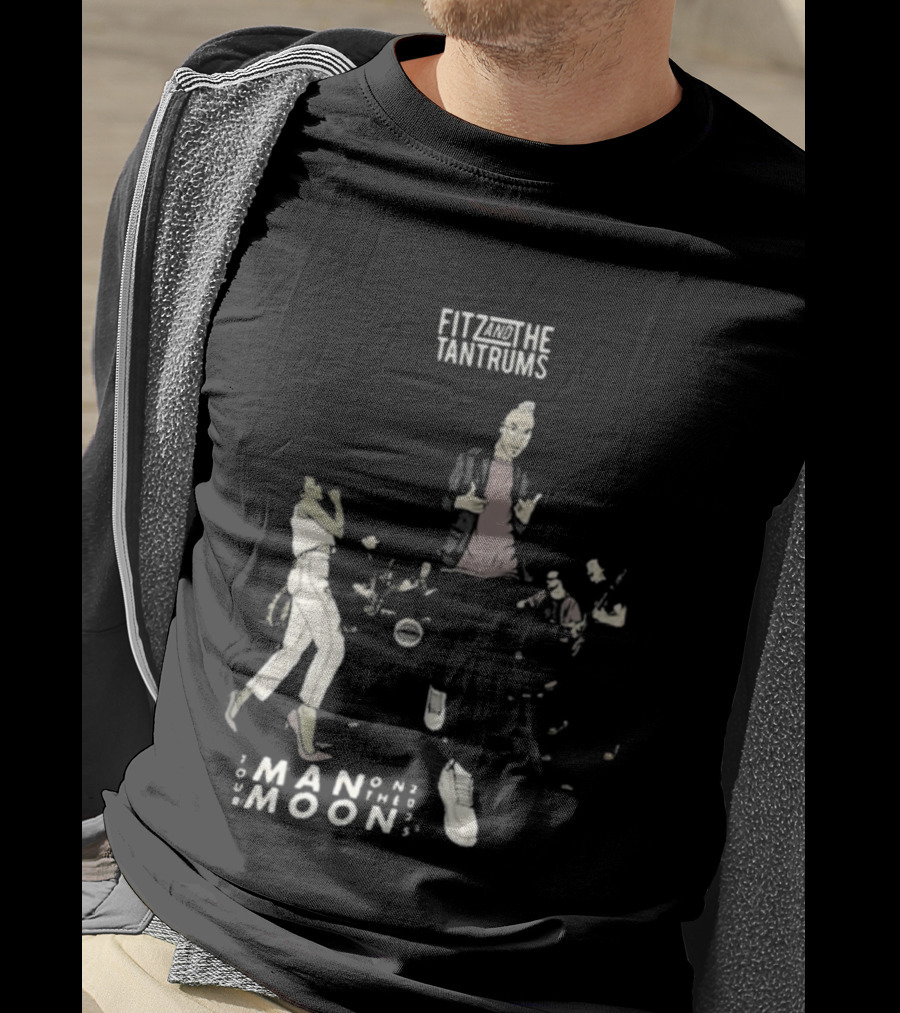 Fitz And The Tantrums Man On The Moon Band Dance Scene T-Shirt