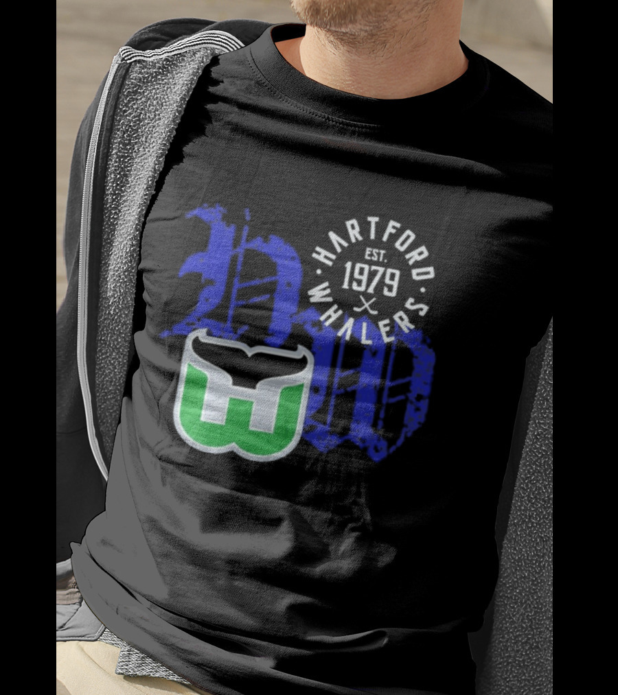 Hartford Whalers Est. 1979 NHL Iconic Team T-Shirt