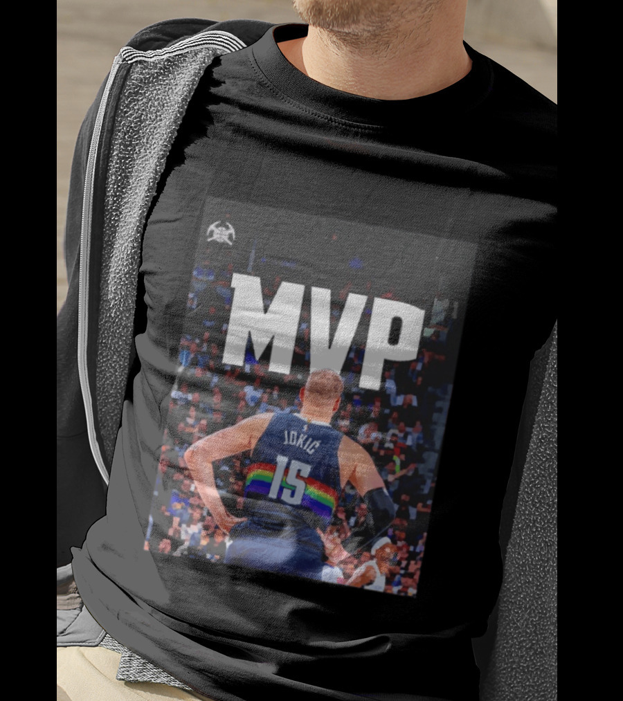 MVP Nikola Jokić 15 Denver Nuggets Basketball T-Shirt