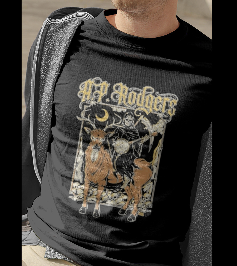 A.P. Rodgers Grand Reaper Dark Moon Deer Scene 2026 T-Shirt