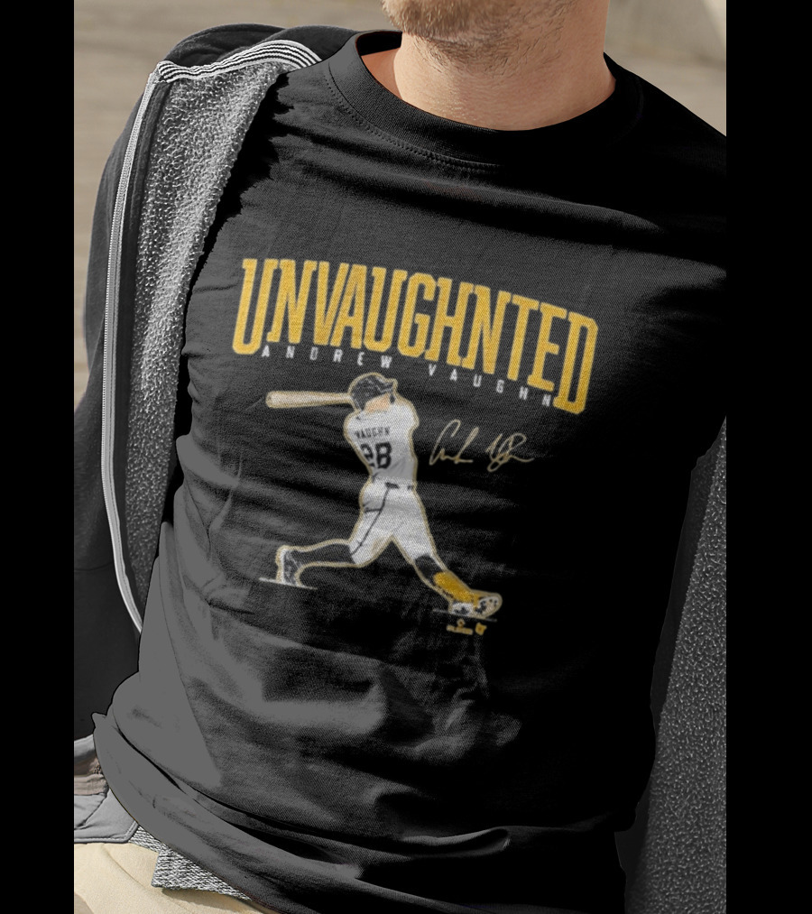 Andrew Vaughn Unvaughnted Baseball Signature T-Shirt
