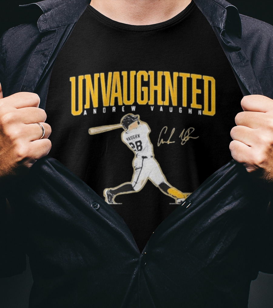 Andrew Vaughn Unvaughnted Baseball Signature T-Shirt